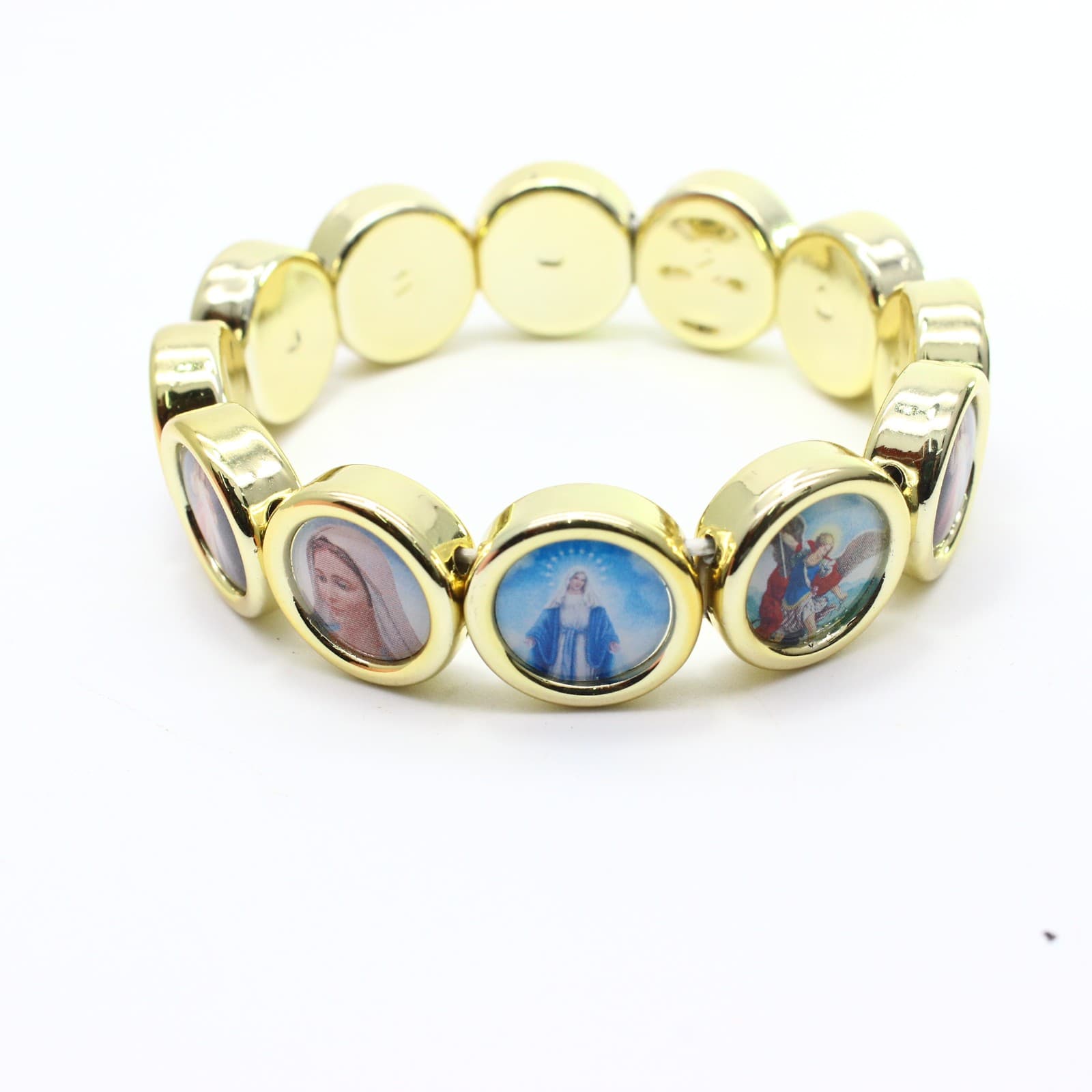 Custom Image Elastic Bracelet designed to display a chosen personalized image
