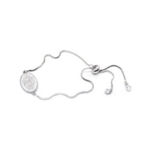 Dove Cross Bracelet with peace dove and cross motif