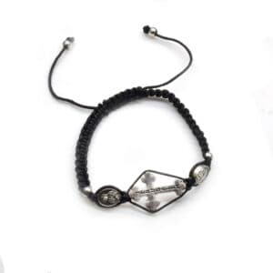 Mary Cross Cord Bracelet for Devotion, Bracelets商品图片 5