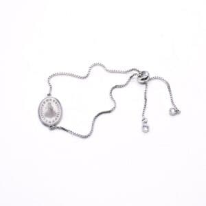 Jesus Cross Bracelet with Jesus-inspired imagery and cross detail