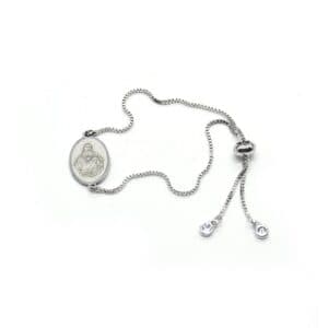 Cross Charm Bracelet with a faith-inspired cross detail