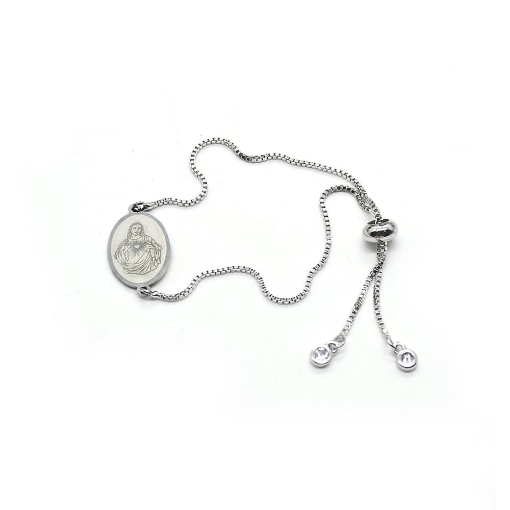 Cross Charm Bracelet with a faith-inspired cross detail