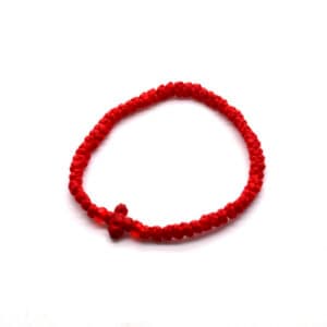 Black Adjustable Cross Bracelet in Hand-Braided Style, Bracelets商品图片 3