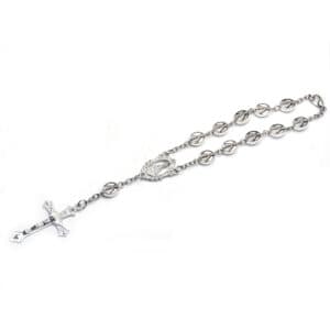 Fatima Rosary Cross Bracelet in Vintage Devotional Style, Bracelets商品图片 3
