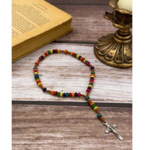 Colorful Mini Rosary Bracelet, Bracelets商品图片 2