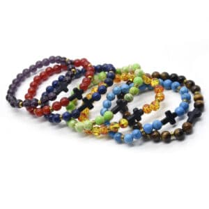 Women’s Cross Bead Bracelet for Layered Style, Bracelets product image 3