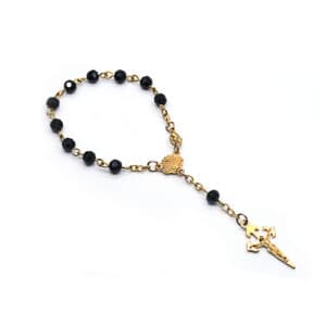 Golden Cross Santiago Shell Beaded Bracelet, Bracelets商品图片 3