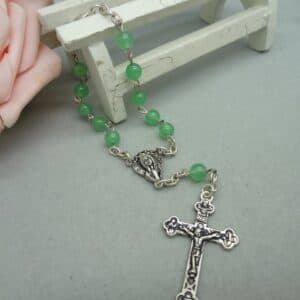 Green Bracelet shown as a green wrist accessory