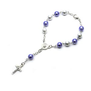 Cross Wedding Bracelet with Ceremonial Faith Accent, Bracelets商品图片 2
