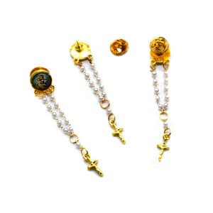 Pearl Rosary Brooch Set, Brooches & Pins商品图片 2