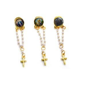Pearl Rosary Brooch Set, Brooches & Pins商品图片 3