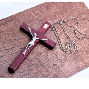 Handmade Prayer Cross Necklace – Devotional Gift, Necklaces & Pendants商品图片 2