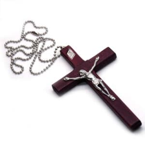 Handmade Prayer Cross Necklace – Devotional Gift, Necklaces & Pendants商品图片 3