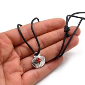 Pilgrim Style Santiago Cross Pendant Necklace, Necklaces & Pendants商品图片 3