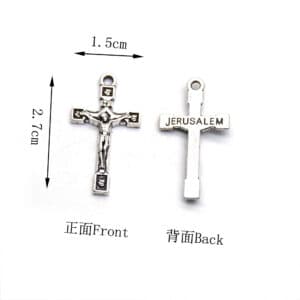 Jerusalem Cross Rosary Pendant for Prayer Jewelry, Rosary Accessories product image 3