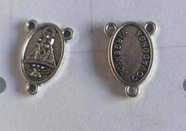 Three-Hole Rosary Connector for DIY bead and rosary arrangements