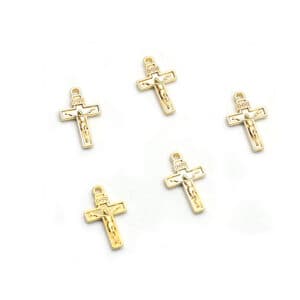 Cross Pendant Rosary Bracelet Accessory for DIY Designs, Rosary Accessories product image 3