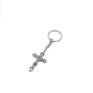 Cross Pendant Accessory for Keychain and Necklace Designs, Rosary Accessories product image 2