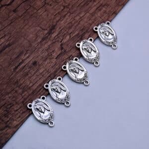Three-Hole Rosary Connectors for Custom Prayer Jewelry, Rosary Accessories product image 3
