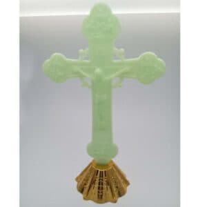 Lighted Cross Tabletop Statue for Reflective Decor, Tabletop Statues product image 5