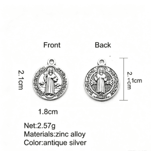 Saint Benedict Rosary Connector for DIY Prayer Beads, Rosary Accessories商品图片 10