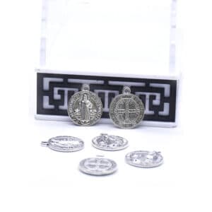 Saint Benedict Rosary Connector for DIY Prayer Beads, Rosary Accessories商品图片 5