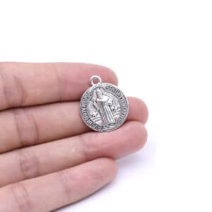 Saint Benedict Rosary Connector for DIY Prayer Beads, Rosary Accessories商品图片 6