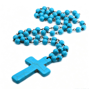 Curved Pin Cross Rosary Accessory for Layered Jewelry, Rosary Accessories商品图片 7