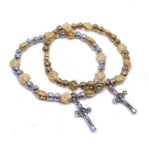 Rose Jesus Cross Bracelet, Bracelets product image 4