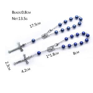 Colorful Cross Prayer Bracelet with Beaded Detail, Bracelets product image 3