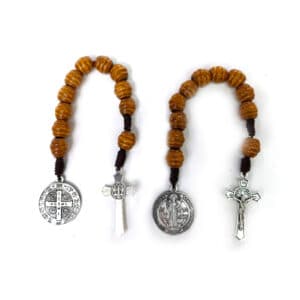 Cross Saint Medal Rosary Bracelet for Daily Devotion, Bracelets product image 2