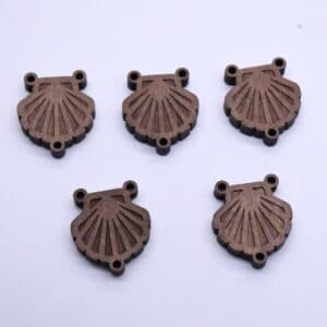 Three-Hole Cross Rosary Connector for DIY beadwork