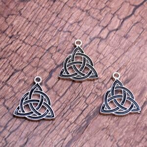 Black Three-Ring Rosary Pendant Set, Rosary Accessories product image 2