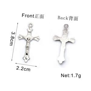 DIY Cross Pendant Rosary Accessory Set, Rosary Accessories product image 2