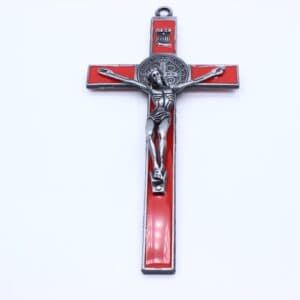 Antique Red Cross Tabletop Statue, Tabletop Statues product image 3