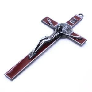 Deep Red Cross Tabletop Statue, Tabletop Statues product image 2