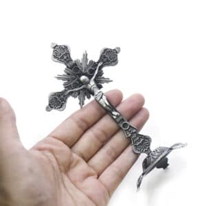 Vintage Cross Display Ornament for Home and Office, Tabletop Statues product image 3