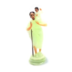 Glow-in-the-Dark Saint Anthony Statue Holding a Child, Tabletop Statues product image 2