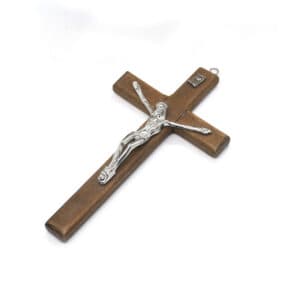 Brown Handheld Cross Tabletop Statue, Tabletop Statues product image 3