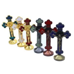 White Cross Tabletop Statue for Home and Office, Tabletop Statues product image 4