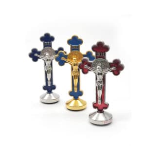 White Cross Tabletop Statue for Home and Office, Tabletop Statues product image 5