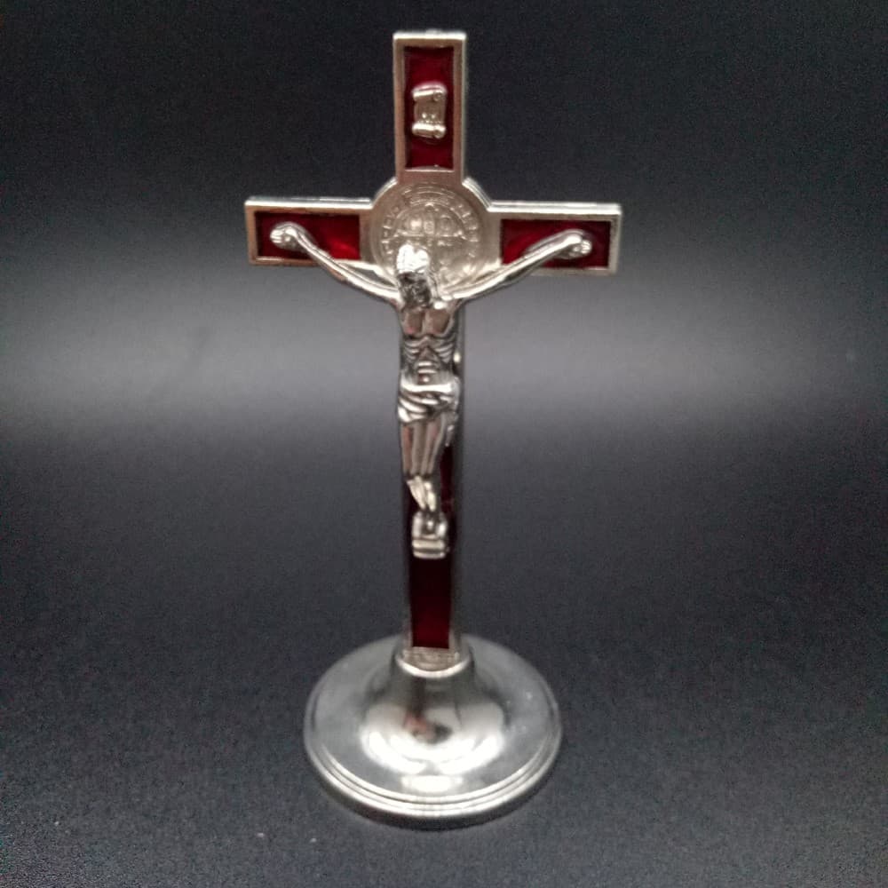 Red Cross Tabletop Statue for home or office display