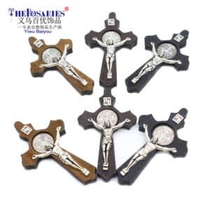 Small Tabletop Cross Decor for Prayer Spaces, Tabletop Statues product image 2