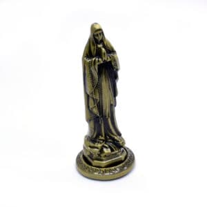Our Lady of Lourdes Tabletop Statue for Devotional Décor, Tabletop Statues product image 2