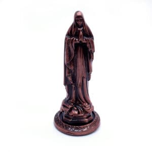 Our Lady of Lourdes Tabletop Statue for Devotional Décor, Tabletop Statues product image 3