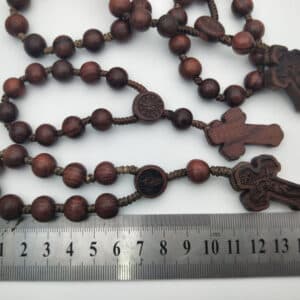 Saint Image Cross Tabletop Statue for Prayer Spaces, Tabletop Statues product image 2