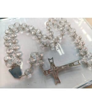 Wall Rosary Decor with Pumpkin Beads, Wall Crosses & Wall Decor product image 3