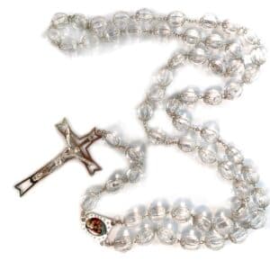 Wall Rosary Decor with Pumpkin Beads, Wall Crosses & Wall Decor product image 4
