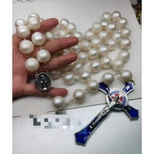 59-Bead Wall Rosary Cross Decor, Wall Crosses & Wall Decor product image 3