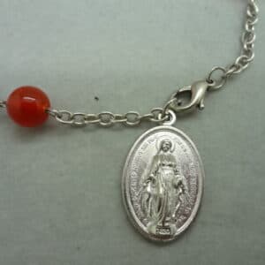 Red Bead Cross Bracelet for Prayerful Style, Bracelets product image 2
